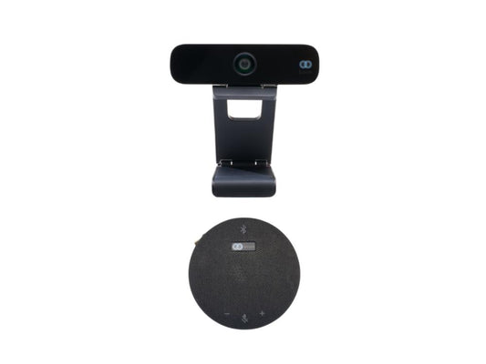 Pack complet pour le travail hybride : webcam Boom Mini et enceinte Giro