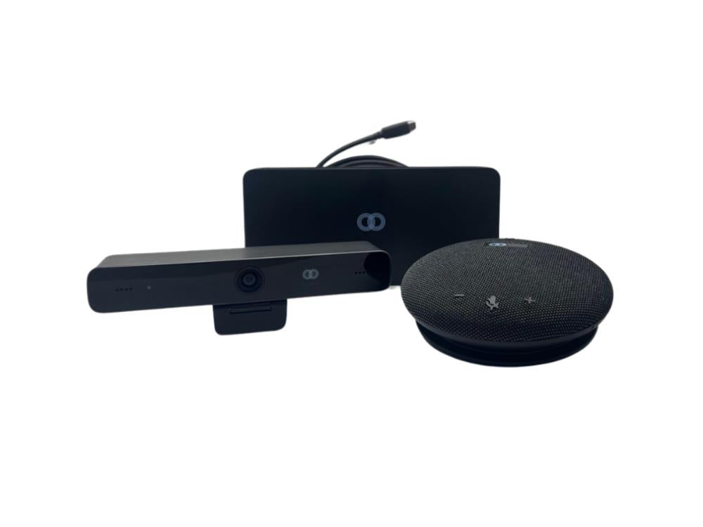 Kit Byom completo para salas de reuniones: cámara Mezzo 4K, altavoz Giro Pro