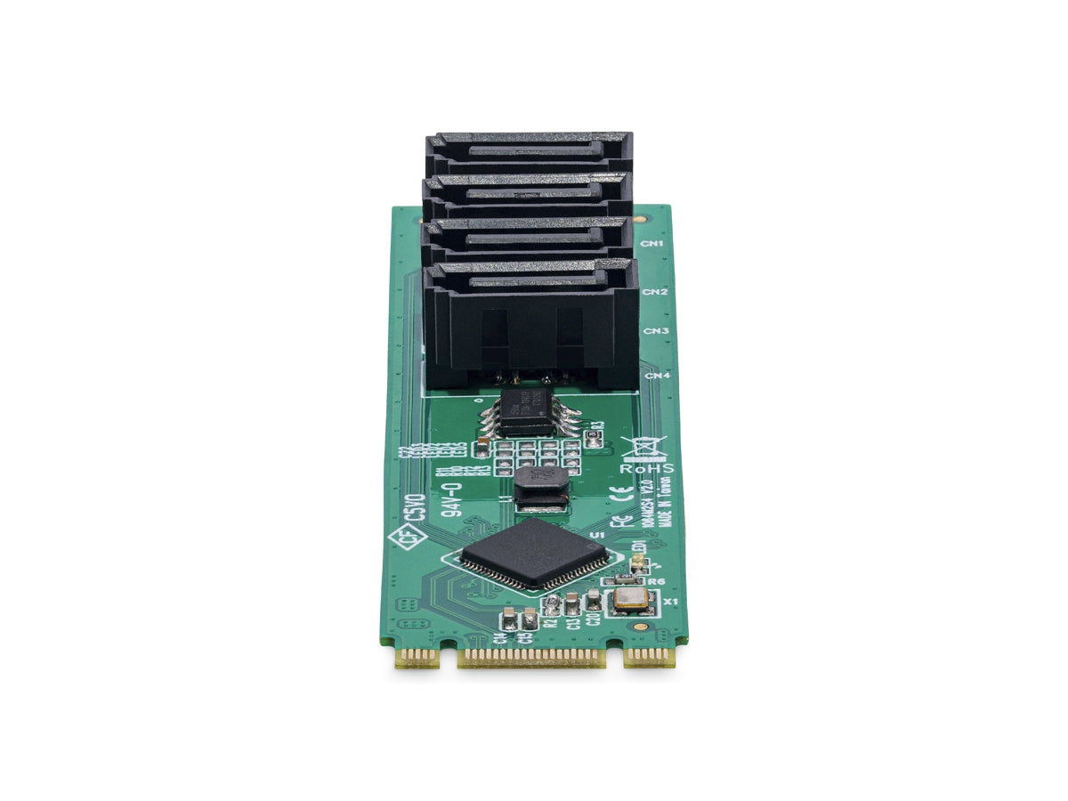 Carte adaptateur Startech 4 ports M.2 vers Sata, M.2 Pcie 3.0 vers disque dur Sata