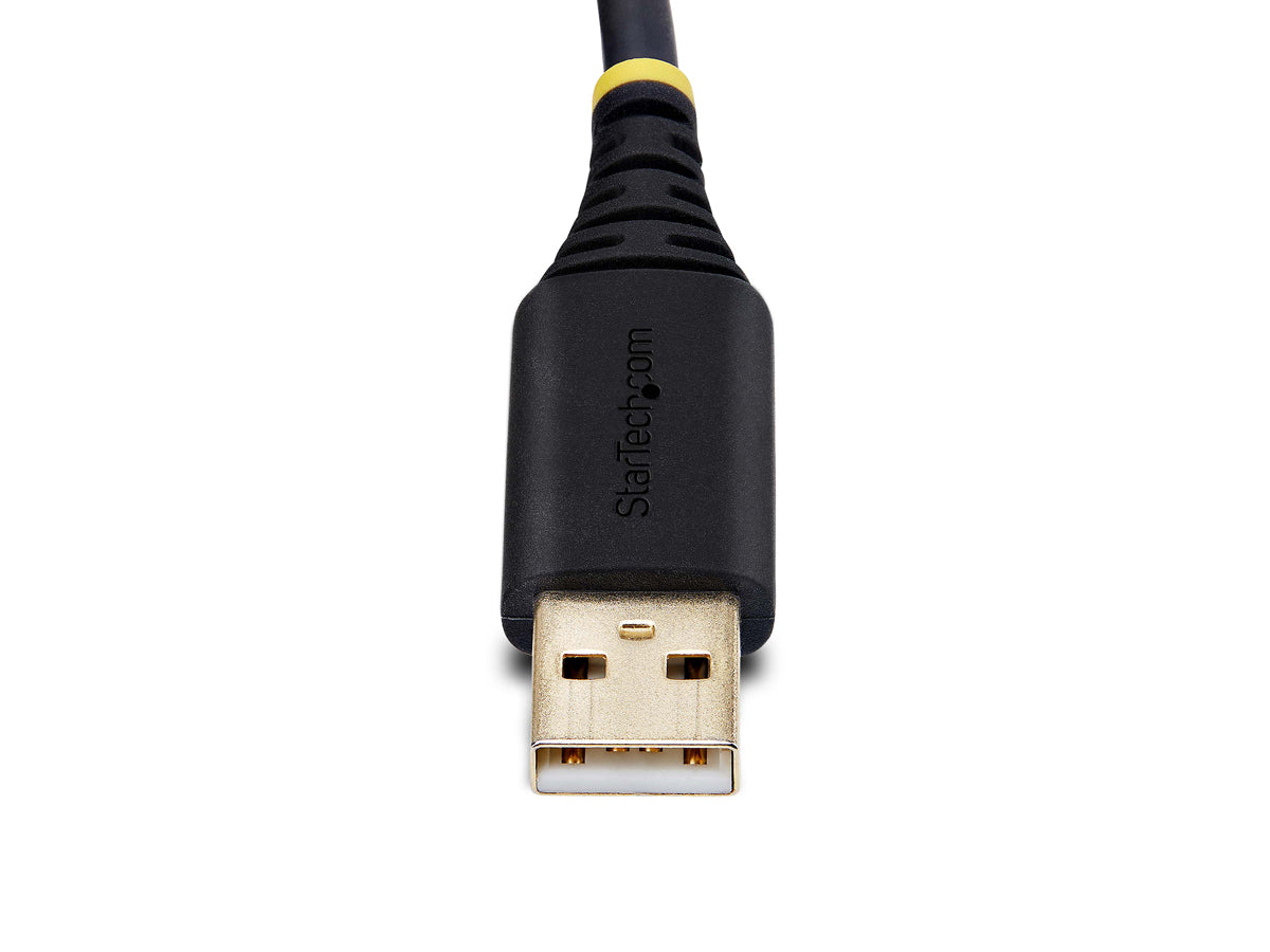 Câble adaptateur USB vers série StarTech (2 m), rétention COM, entrée