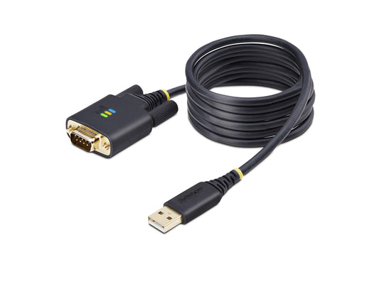 Câble adaptateur USB vers série StarTech (2 m), rétention COM, entrée