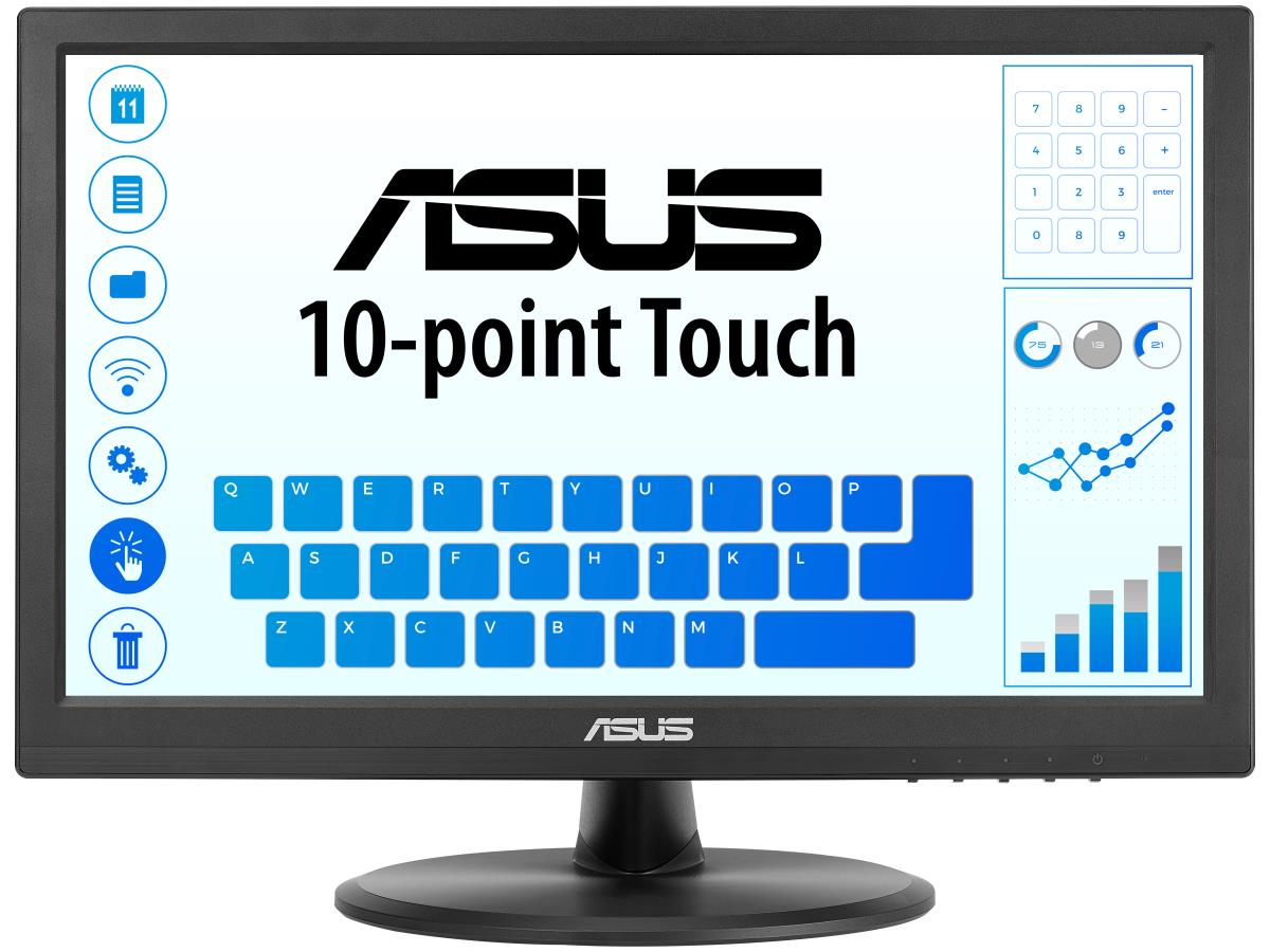 Asus VT169HE Écran tactile Full HD 15,6 pouces 1920 x 1080 IPS 5 ms