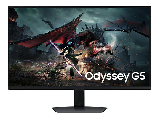 Samsung 32In Odyssey G5 Qhd Gaming Monitor 180Hz