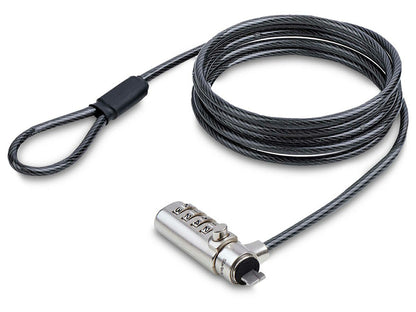 Startech Slim Lock Nano Slot Compatible, Cable de bloqueo de 6,6 pies (2 m),
