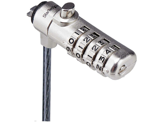 Startech Slim Lock Nano Slot Compatible, Cable de bloqueo de 6,6 pies (2 m),