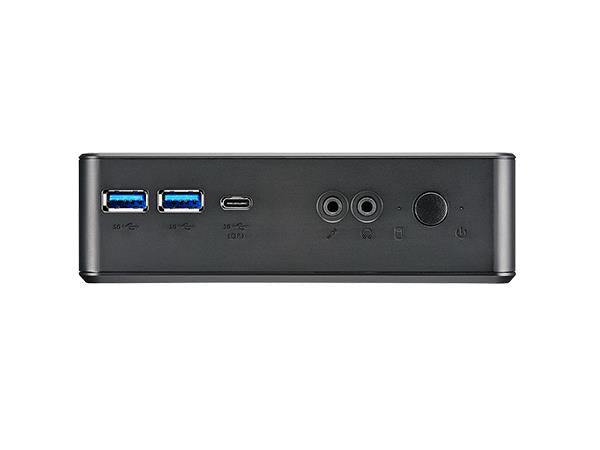 Shuttle Nc40U - PC de cliente ligero de 0,85 litros con ventilador, Intel Alder L