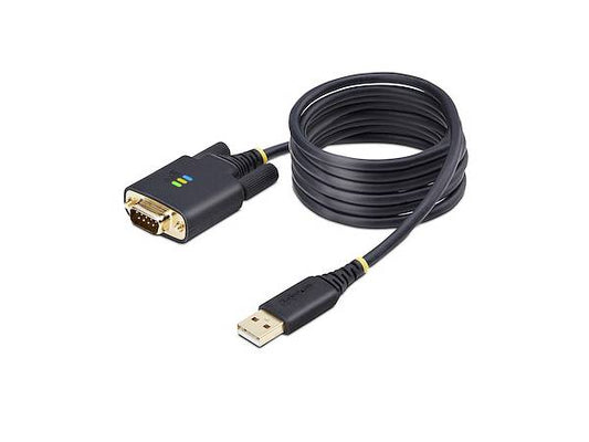 Cable adaptador USB a serie de módem nulo Startech de 2 m (6,6 pies), Com Re