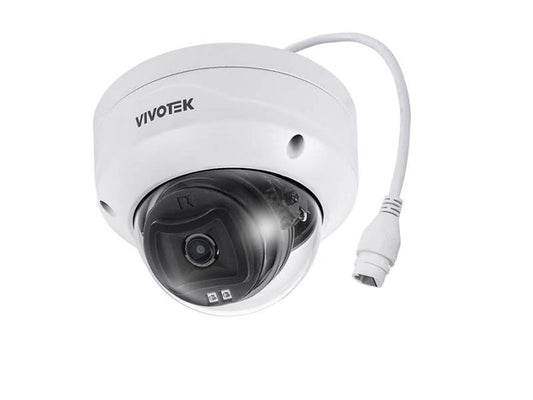 Caméra dôme extérieure Vivotek C-Ser 2,8 mm 5 Mpx IA Analytics IP66/IK10 30 M IR
