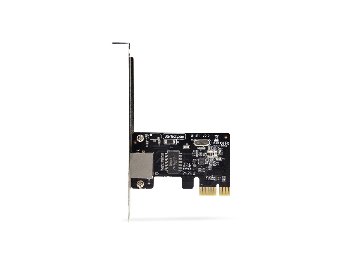 Carte adaptateur réseau PCIe Gigabit StarTech 1 port, 10/100/1 000 Mbit/s