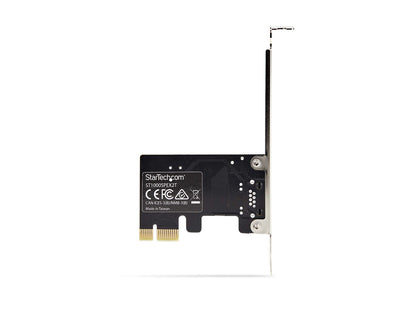 Carte adaptateur réseau PCIe Gigabit StarTech 1 port, 10/100/1 000 Mbit/s