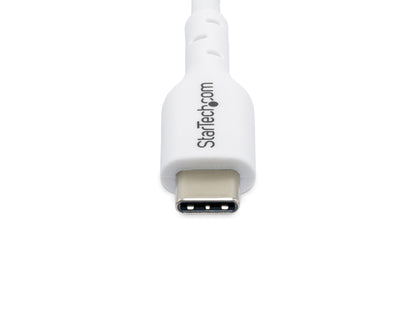 Cable de carga USB-C Startech blanco de 1 m (3,3 pies), cable USB-C, USB 2.0