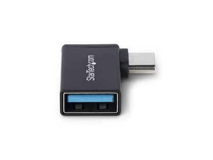 Adaptador USB-C a USB-A en ángulo recto Startech, USB 5 Gbps, compacto U
