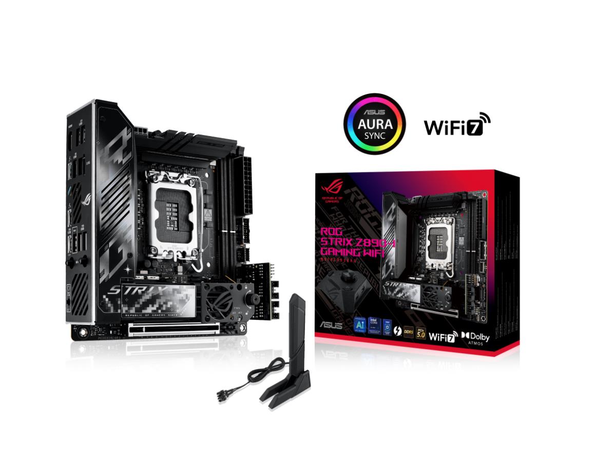 Asus Rog Strix Z890-I Gaming Wifi Intel Socket Max 96Gb Ddr5 Mini Itx