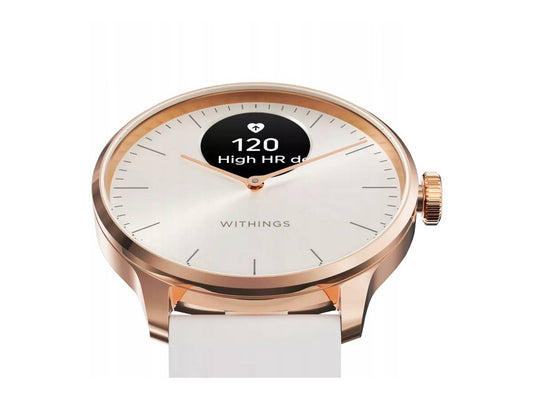 Withings - Scanwatch Vitals - 38 mm - Blanc/Or rose