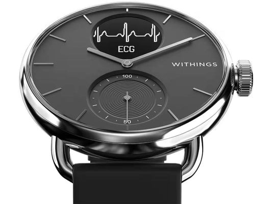 Withings - Scanwatch Vitals - 42 mm - Noir/Argent