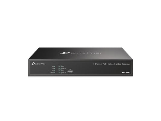 Tp-Link 4 Channel Poe Network Video Recorder Spec:H.265+/H.265/H.2