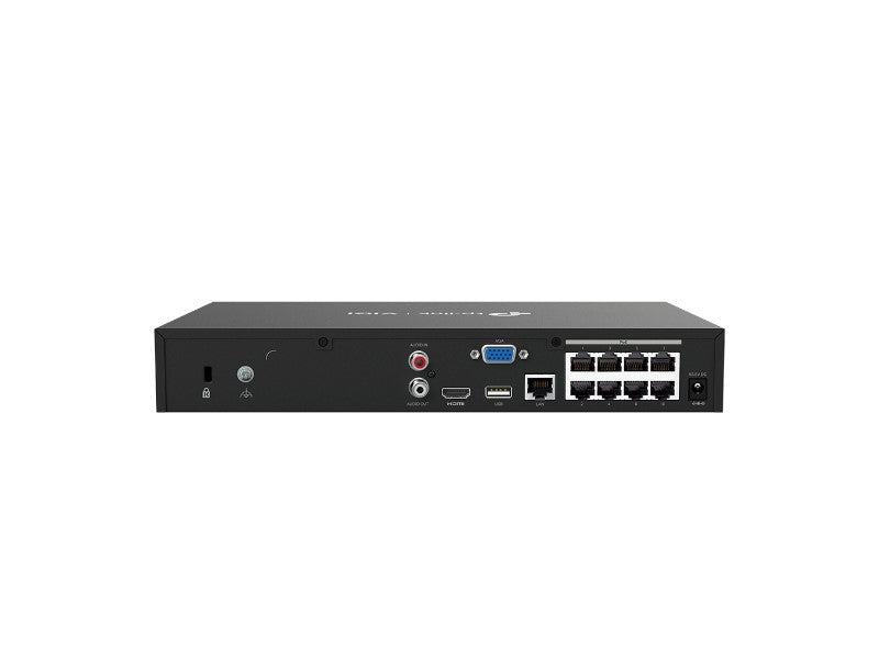 Grabador de vídeo en red PoE+ de 8 canales Tp-Link Especificaciones: H.265+/H.265/H