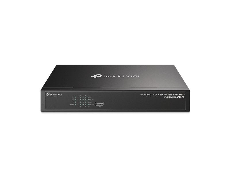 Grabador de vídeo en red PoE+ de 8 canales Tp-Link Especificaciones: H.265+/H.265/H