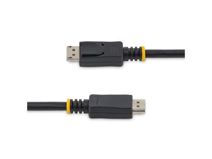 Cable DisplayPort 1.2 corto Startech de 0,5 m con cierres M/M - Display
