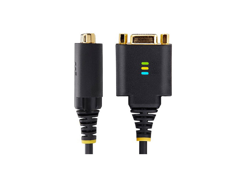 Startech Câble adaptateur série USB vers null modem 1 pied (30 cm), Com Re