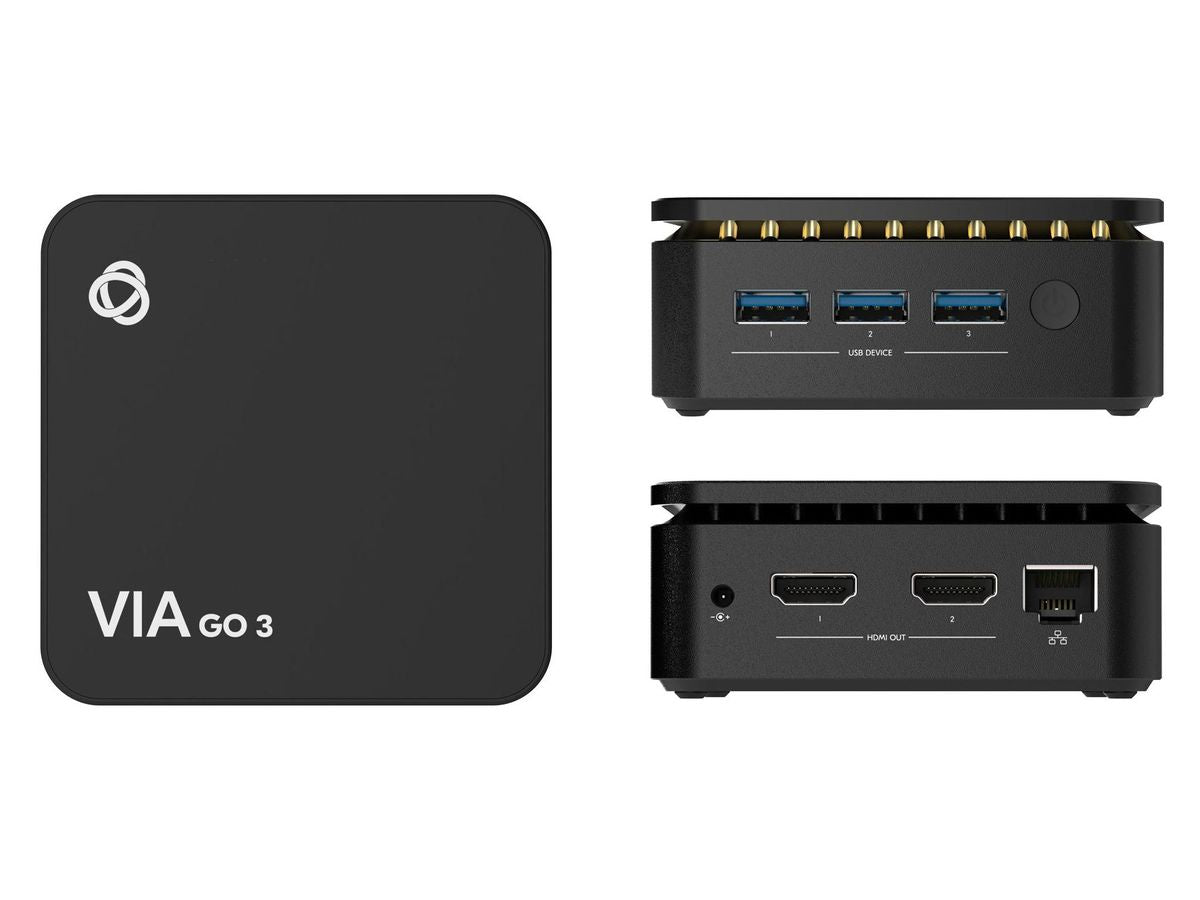 Dispositivo de presentación inalámbrico 4K compacto y seguro de Kramer
