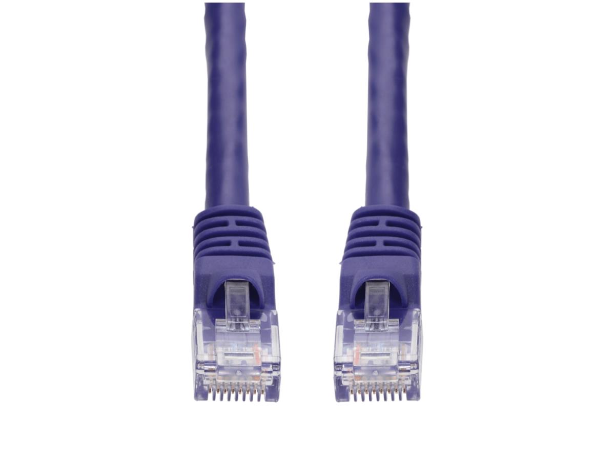 Add-On 5Ft Cat6A Purple Pvc Utp Cable Rj-45 M/M