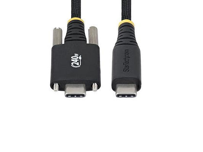 Câble de charge USB-C StarTech de 2 m (6,6 pi), verrouillage par vis latérale, 240 W