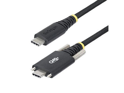 Câble de charge USB-C StarTech de 2 m (6,6 pi), verrouillage par vis latérale, 240 W