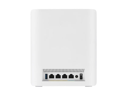 Asus Zenwifi BT8 Wi-Fi tribanda 7 Mesh, 14 Gbps, 3000 pies cuadrados (paquete de 1)