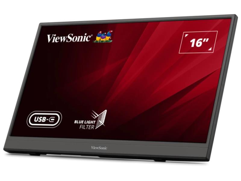 Viewsonic 15.6In Portable 1080P Ips Monitor With Usb C And Mini-Hdmi.