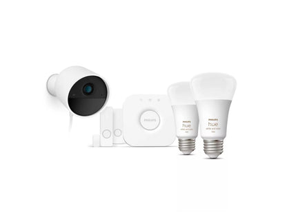 Kit d'ampoules connectées Signify Hue Secure Camera WCA E26