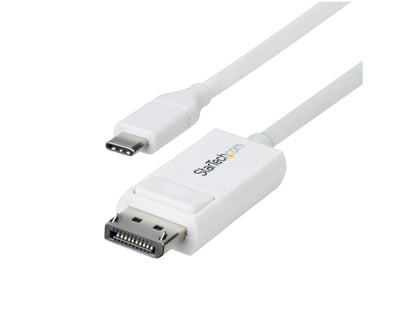 Cable USB-C a DisplayPort 1.2 Startech de 2 m (6,6 pies) 4K 60 Hz, compatible con todos los dispositivos USB-C.