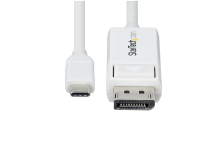 Cable USB-C a DisplayPort 1.2 Startech de 2 m (6,6 pies) 4K 60 Hz, compatible con todos los dispositivos USB-C.