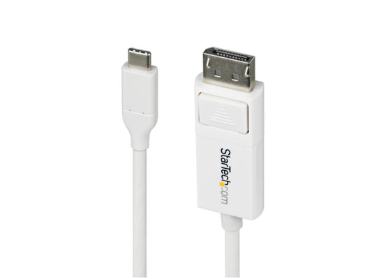 Cable USB-C a DisplayPort 1.2 Startech de 2 m (6,6 pies) 4K 60 Hz, compatible con todos los dispositivos USB-C.