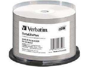 Dvd+R Dl 8.5Gb 8X, Wht Therm 50Pk Spdl