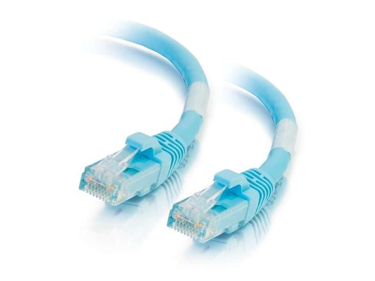C2G 7Ft Cat6A Snagless Utp Cable-Aqua