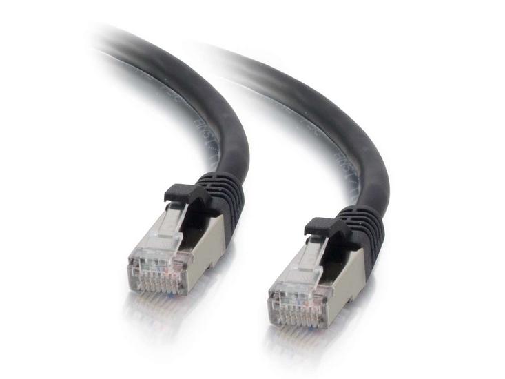 C2G 30Ft Cat6 Snagless Stp Cable-Blk