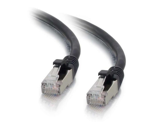 C2G 30Ft Cat6 Snagless Stp Cable-Blk