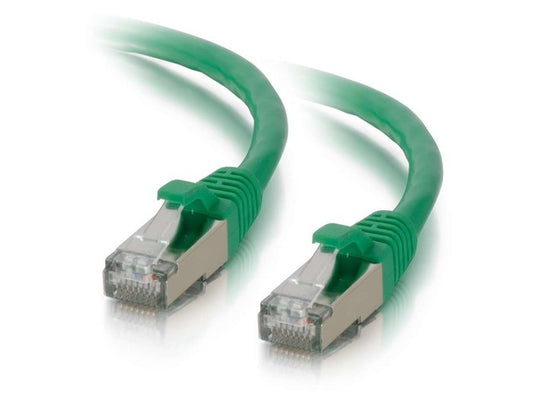 C2G 3Ft Cat6 Ethernet Cable - Snagless Shielded (Stp) - Green - Pa