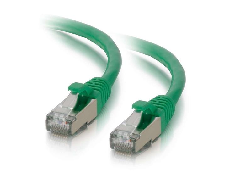 C2G 14Ft Cat6 Snagless Stp Cable-Grn