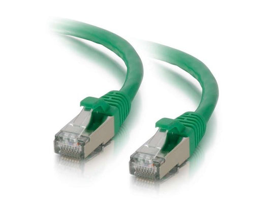 C2G 25Ft Cat6 Snagless Stp Cable-Grn