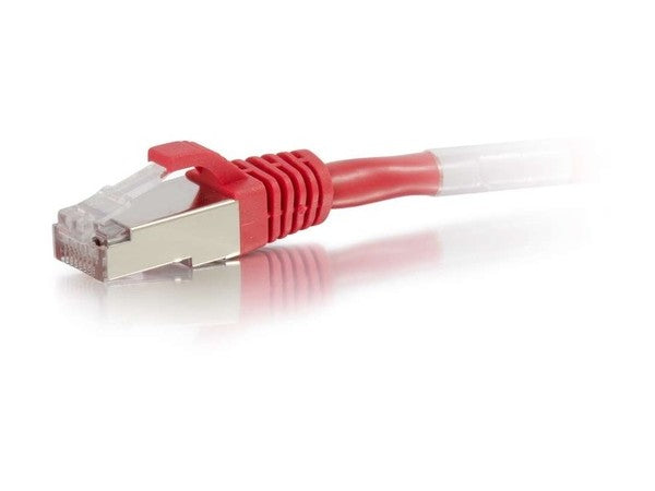 C2G 3Ft Cat6 Ethernet Cable - Snagless Shielded (Stp) - Red - Patc