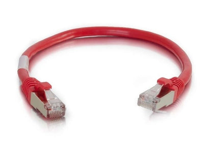 C2G 3Ft Cat6 Ethernet Cable - Snagless Shielded (Stp) - Red - Patc