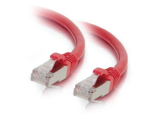 C2G 3Ft Cat6 Ethernet Cable - Snagless Shielded (Stp) - Red - Patc