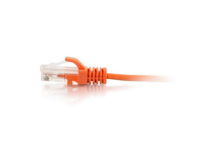 Cable Cat6 delgado C2G de 90 cm - UTP - Naranja