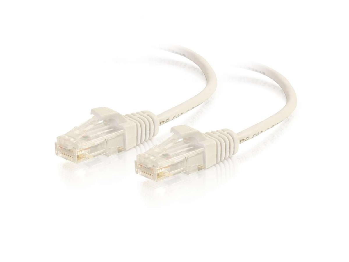 C2G Slim 5Ft Cat6 Cable - Utp - White