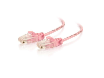 C2G Slim 7Ft Cat6 Cable - Utp - Pink