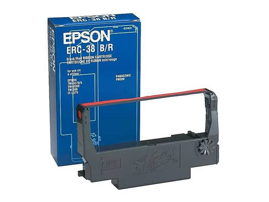 Ruban F/Erc-38, paquet de 10, noir/rouge (kit) (kit)