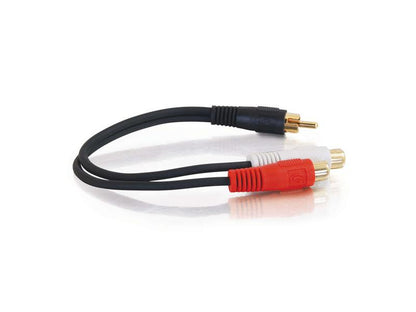 Câble Y C2G RCA mâle vers (2) RCA femelles