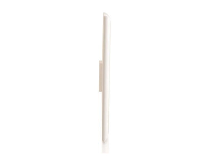 C2G 1-Port Keystone Wallplate Wht
